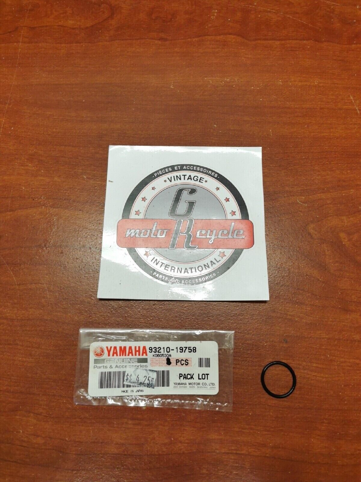 NOS Yamaha O-RING 93210-19758-00 Y68