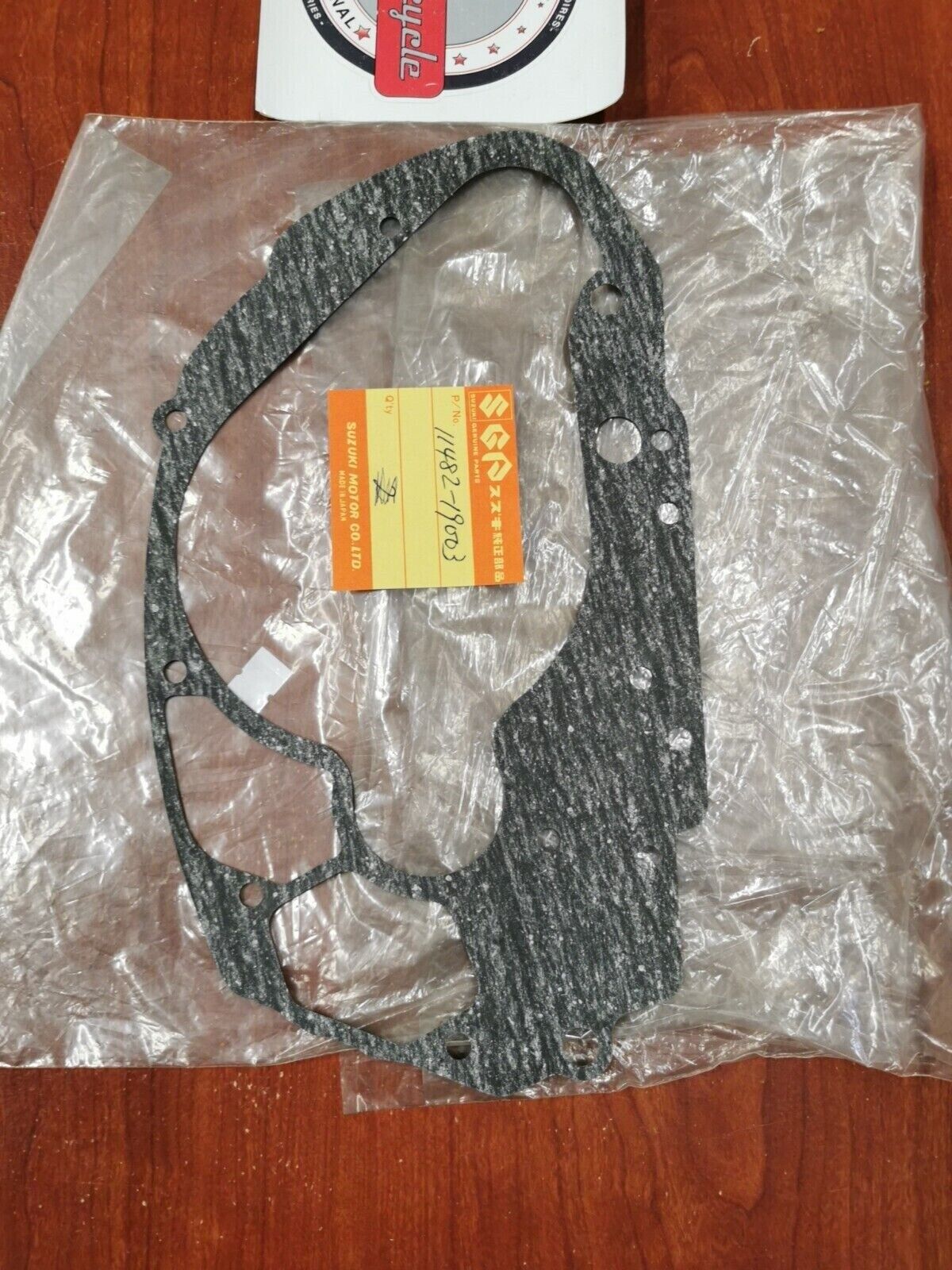 NOS SUZUKI 1973 MT50 1971 F50 CRANKCASE RIGHT COVER GASKET 11482-19003 S31