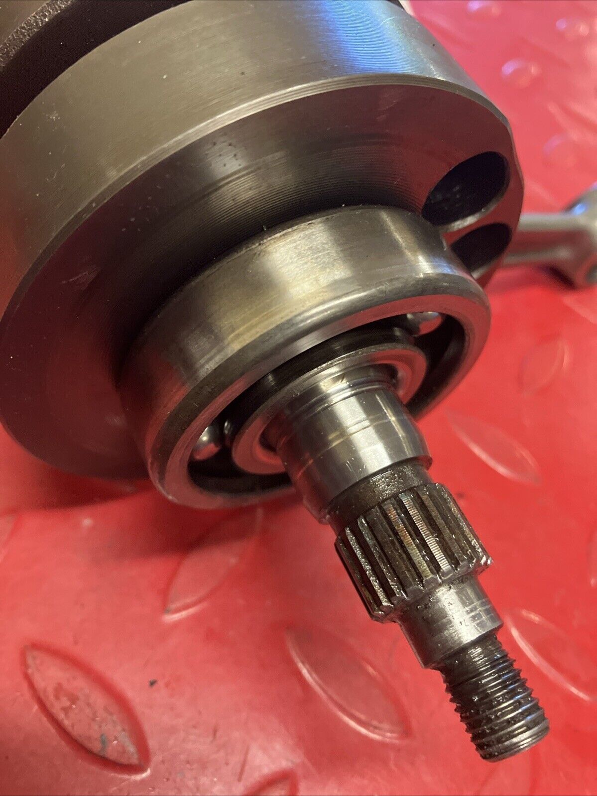Kawasaki KX125 1987 Crankshaft Crank shaft GOOD