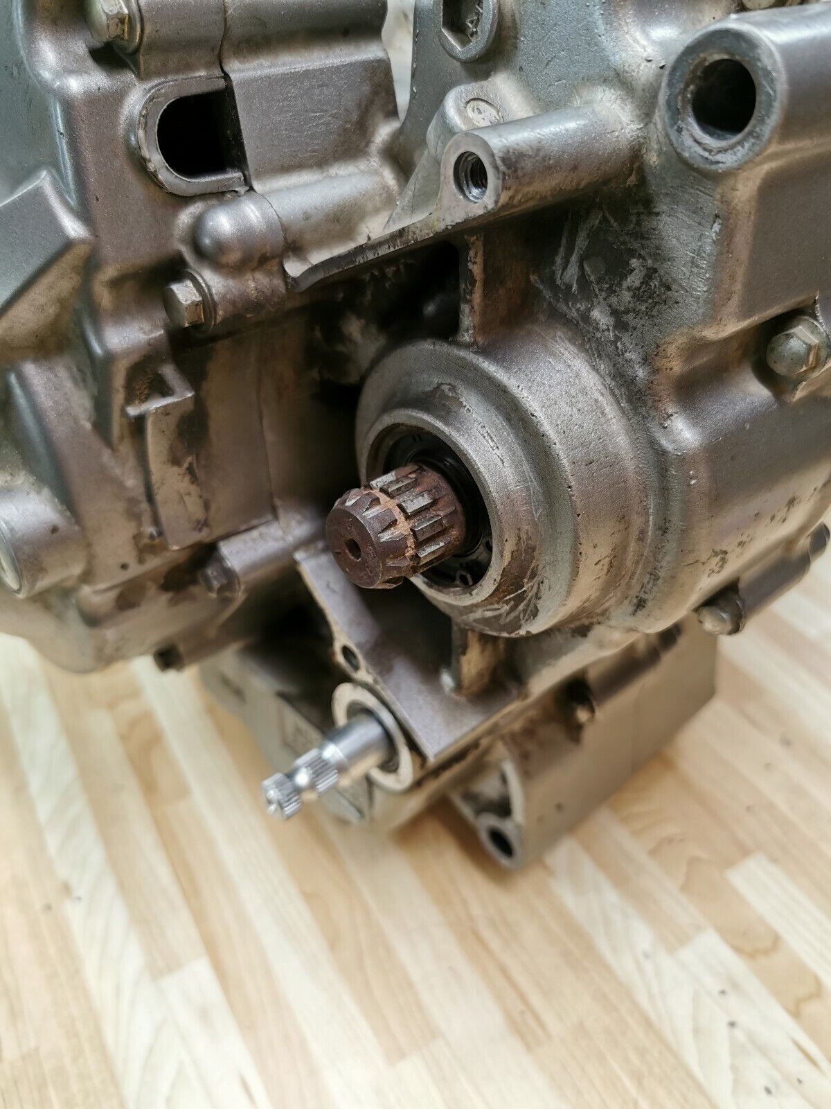 Honda CRF250L 2013 motor engine lower bottom end crankcase transmission