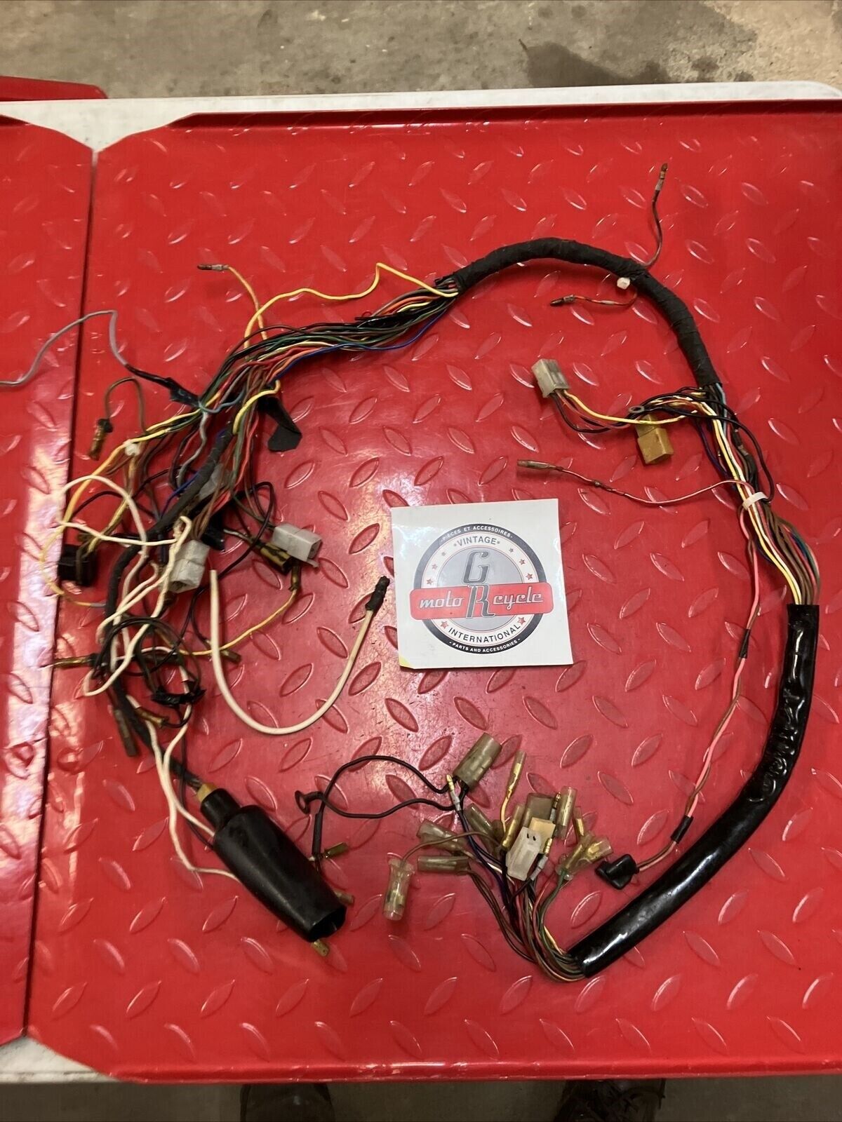 Yamaha RD400 1977 wiring harness electrical loom 1976