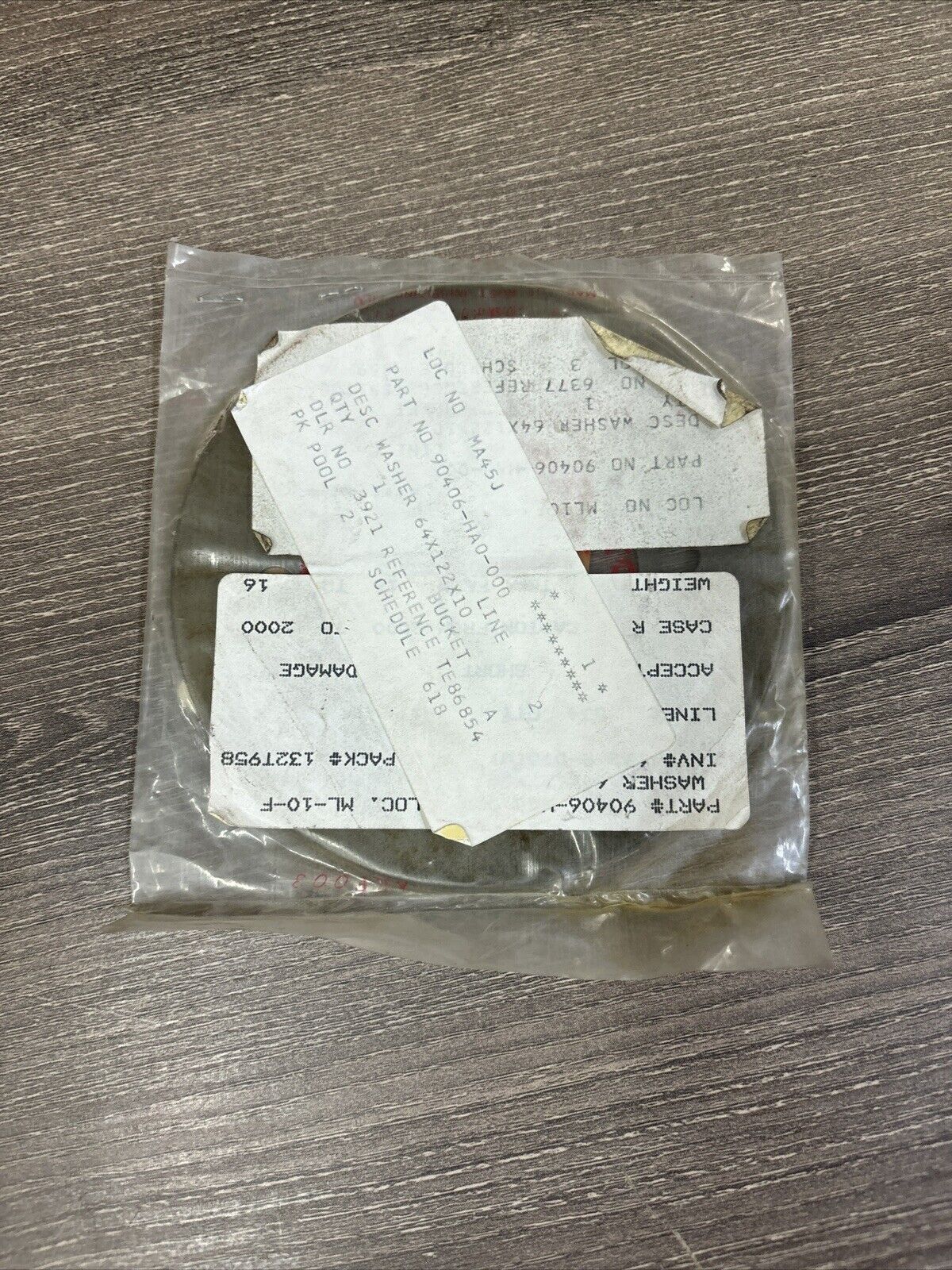 NOS Honda ATC250ES TRX250 WASHER 64X122X10 90406-HA0-000 H134