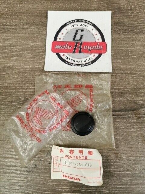 NOS HONDA CX500 1978 CAP LOCK NUT 90303-431-670 H77