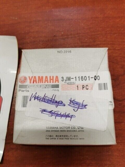 NOS Yamaha PISTON RING SET 2W6-11601-00-00 5X8-11601-00-00 SUB 3JM-11601-00 Y103