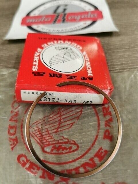 NOS HONDA CR125R 1986 1987 RING PISTON STD 13121-KA3-761 H89