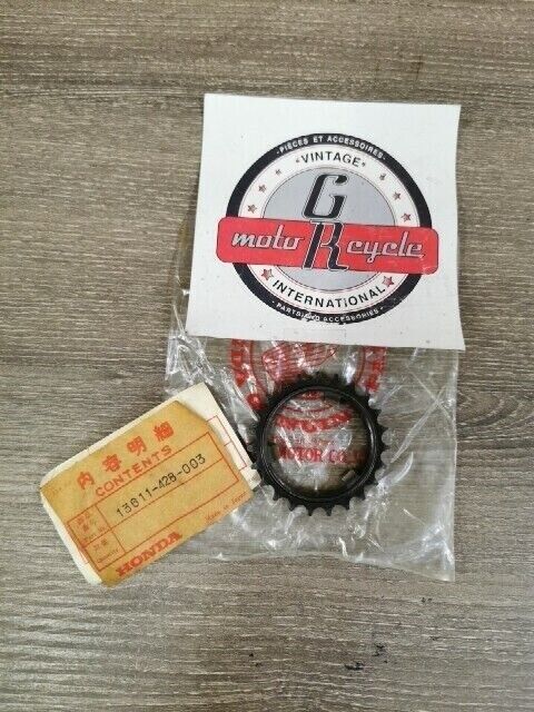 NOS HONDA XL250S 1978 1979 SPROCKET BALANCER DRIVEN 13611-428-003 H83