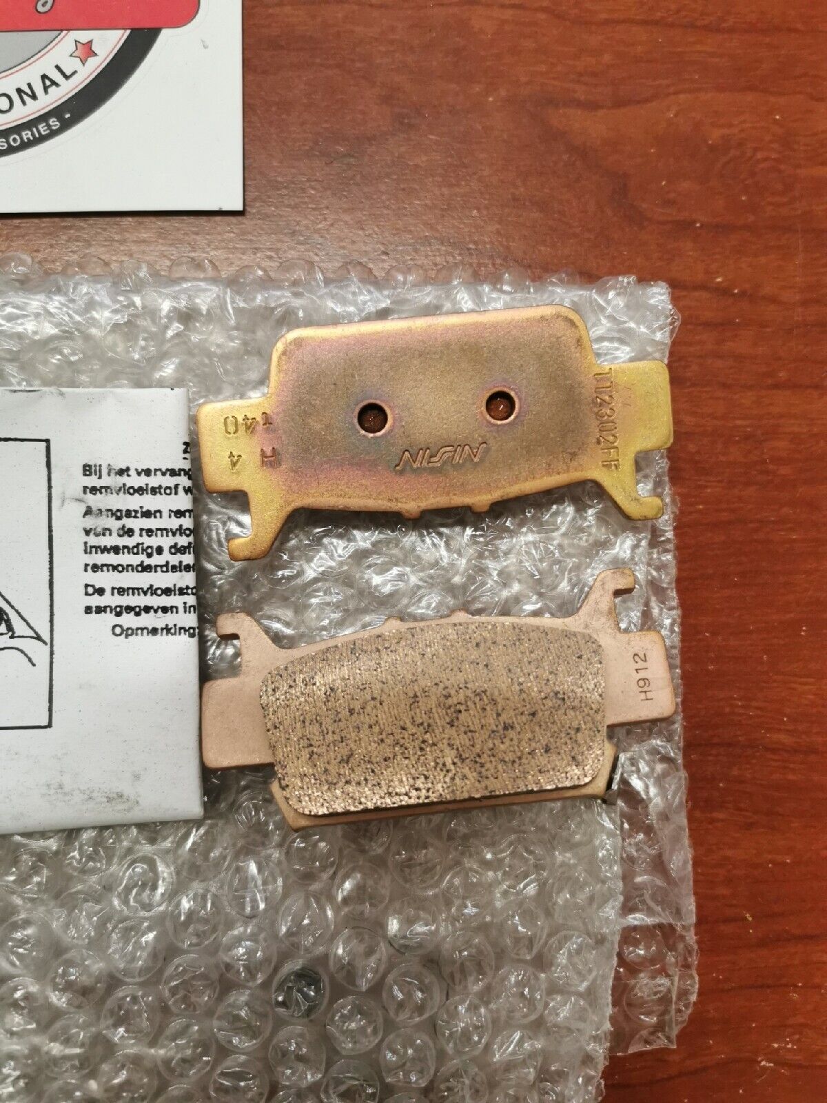 NOS Honda PIONEER 1000 REAR LEFT BRAKE PAD SET 06431-HL4-A01 H35