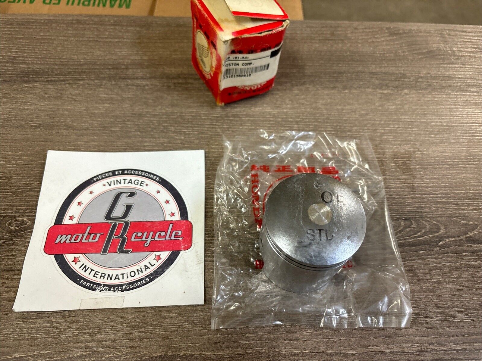 NOS Honda 1974 CR125M PISTON STD 13101-360-810 H136