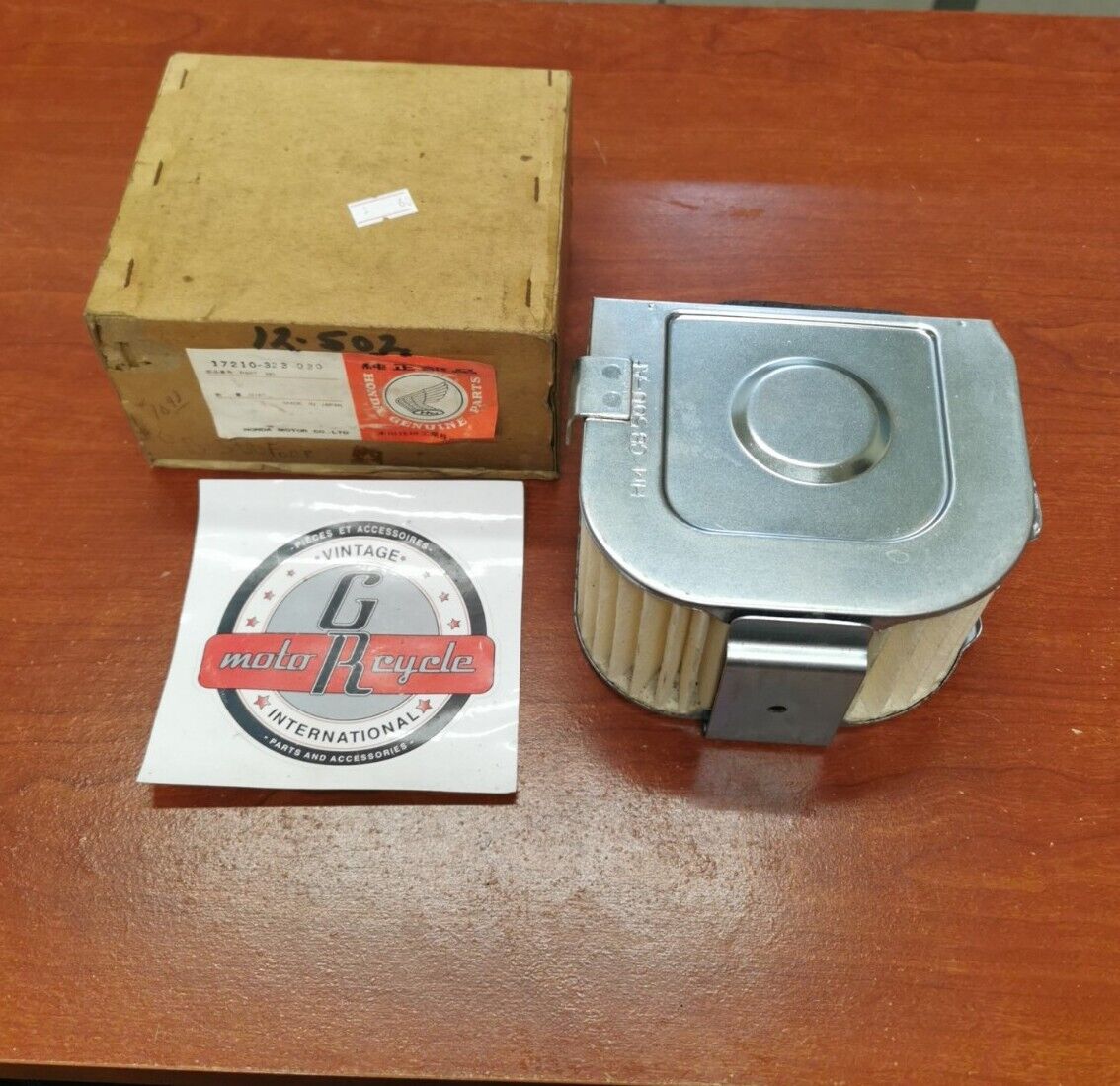 NOS Honda CB500 CB500K1 CB500K2 AIR CLEANER ELEMENT 17210-323-030 H63