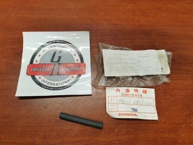 NOS Honda CB125 GK200 TLM240 FUEL TUBE .45X65 95001-4506540 H71
