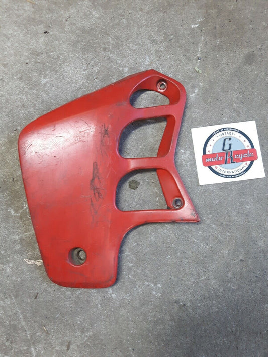 Honda CR250R 1989 left side cover panel radiator shroud plastic fairing