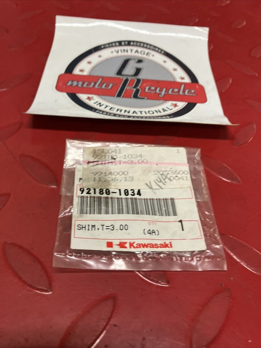 NOS KAWASAKI SHIM T=3.00 92180-1034 K14