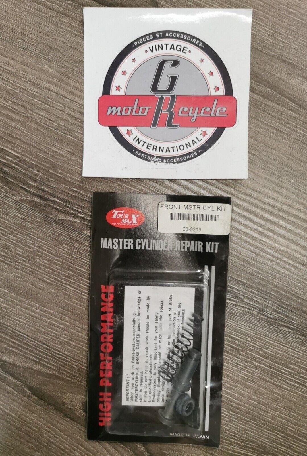 NOS TOUR MAX XS360 XS400 Front Brake Master Cylinder Repair Kit 08-0219 J18