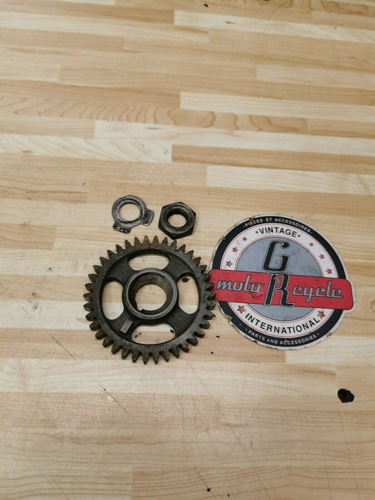 Yamaha XT200 1982 crankshaft counter balancer shaft weight gear 1983