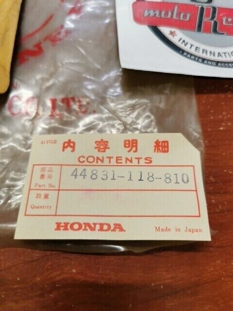 NOS Honda SPEEDOMETER INNER CABLE 44831-118-810 SUB 44831-GF4-000 44831-011- H98