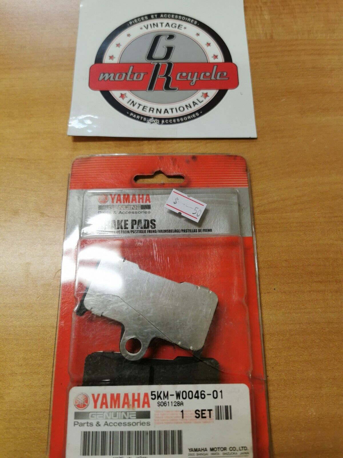 NOS YAMAHA GRIZZLY 660  YFM660  2002 - 2013  BRAKE PAD KIT  5KM-W0046-01-00  Y43