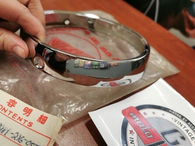 NOS Honda CB93 CB125 CB160 HEADLIGHT RIM 33101-216-000 H80
