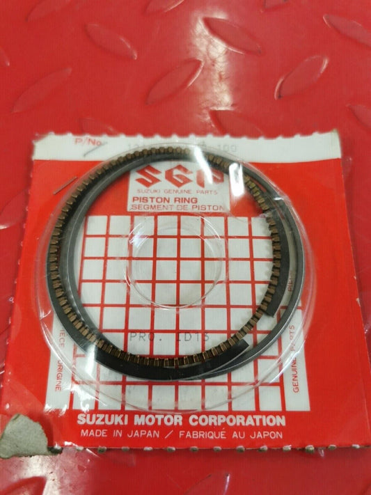 NOS SUZUKI PISTON RING SET OS 1.0 12140-19B80-100 S11