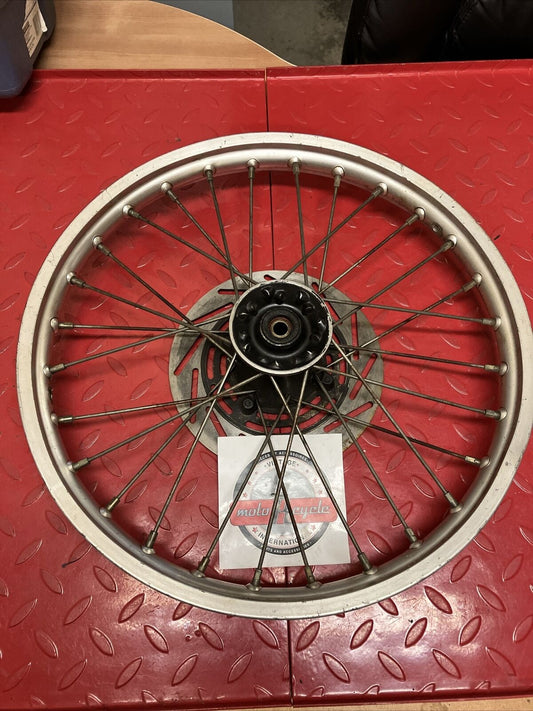 Honda CR80R 1986 Front wheel hub rim disk cover 1986 - 1995