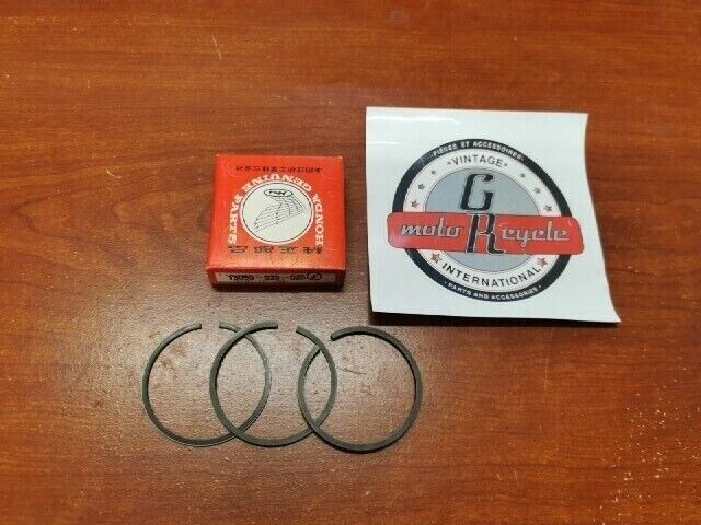 NOS Honda ATC90 C90 CD90 CT90 ST90 PISTON RING SET (1.00) 13050-028-025 SUB  H93