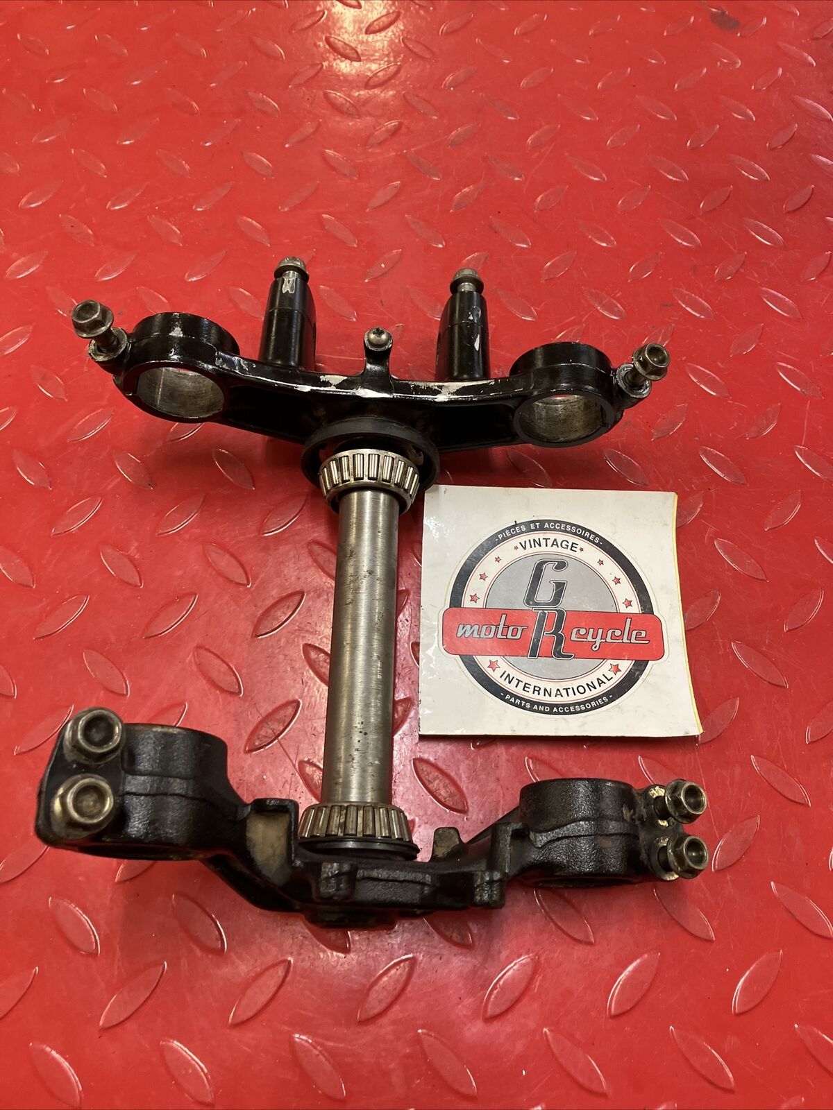 Honda CR80R 1990 steering stem triple clamp tree 1987 - 1995 53230-GS2-000