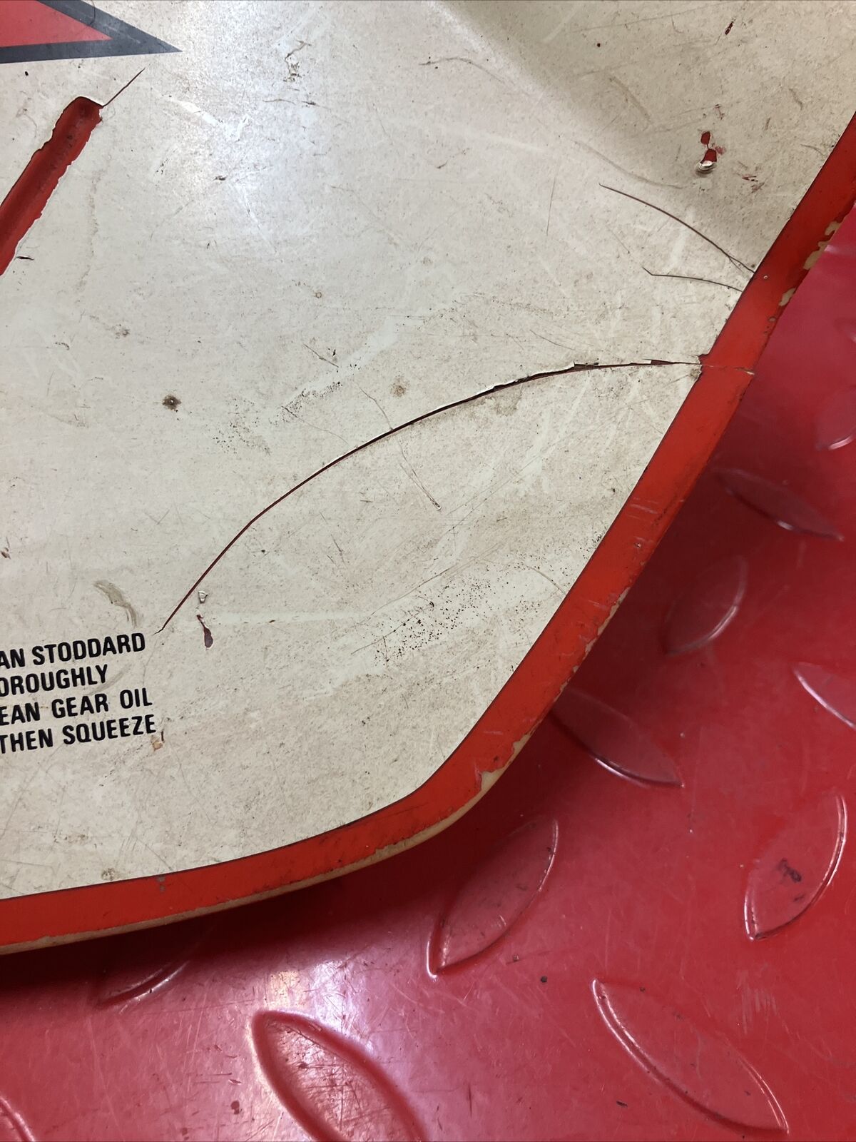 Honda XR200 1980 1981 1982 left side airbox cover panel OEM