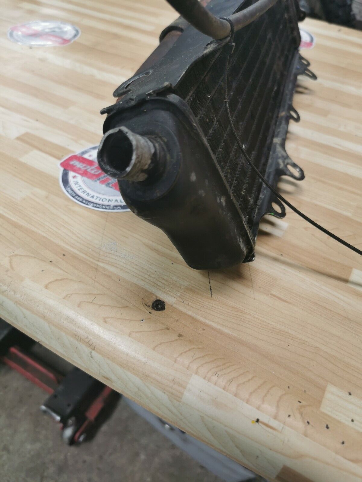 Kawasaki KX125 1986 radiator