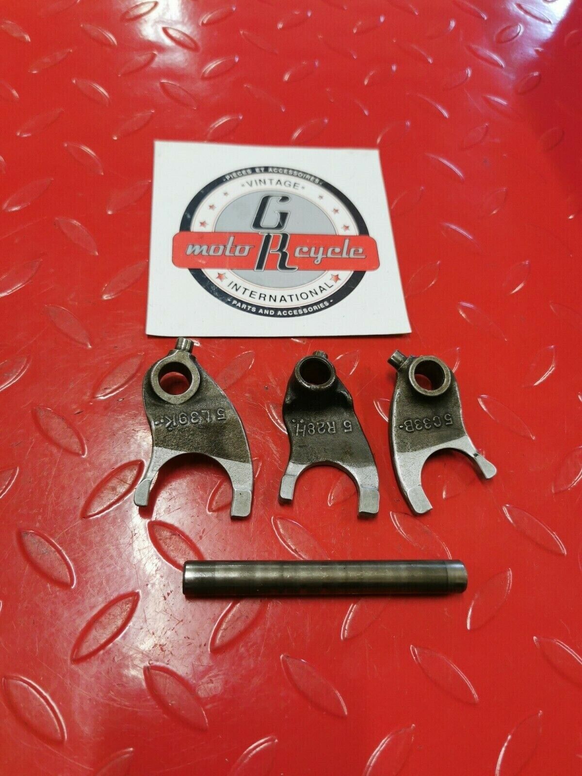 Honda XL100S 1982 transmission gearshift gear shift forks 24221-115-000