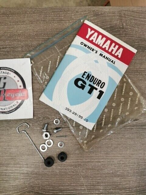 NOS YAMAHA ENDURO GT1 OWNER S MANUAL 393-28199-10-00 Y186
