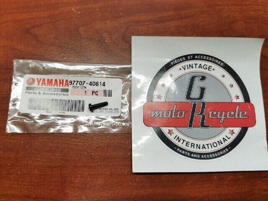 NOS Yamaha XVS95 XVS13 EF600 EF1000 TAPPING SCREW 97707-40614-00 Y102