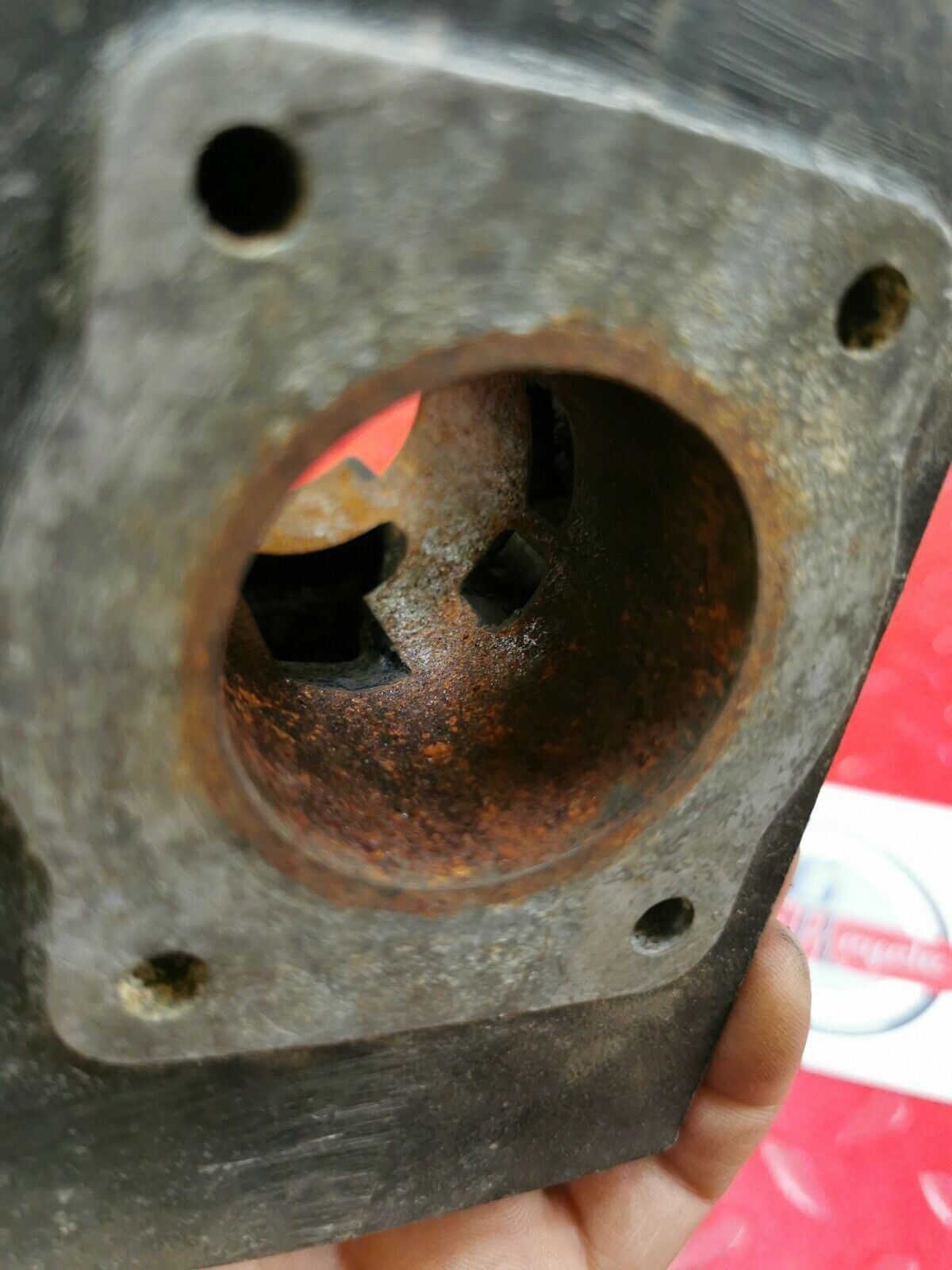 Yamaha RD125 1975 1976 left cylinder jug barrel 43mm STD T