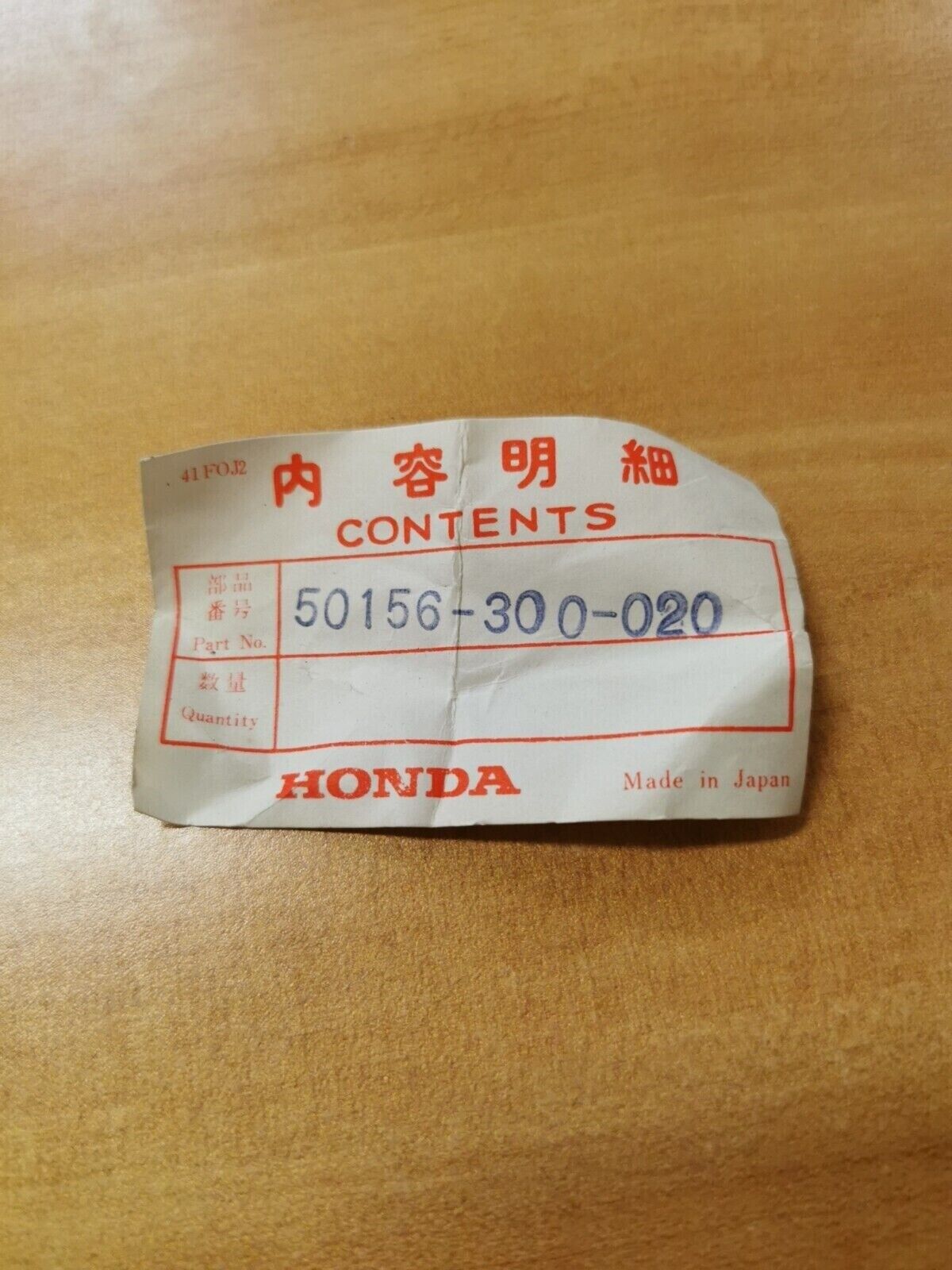 NOS HONDA CB750 BRACKET STOP SWITCH 50156-300-020 H20