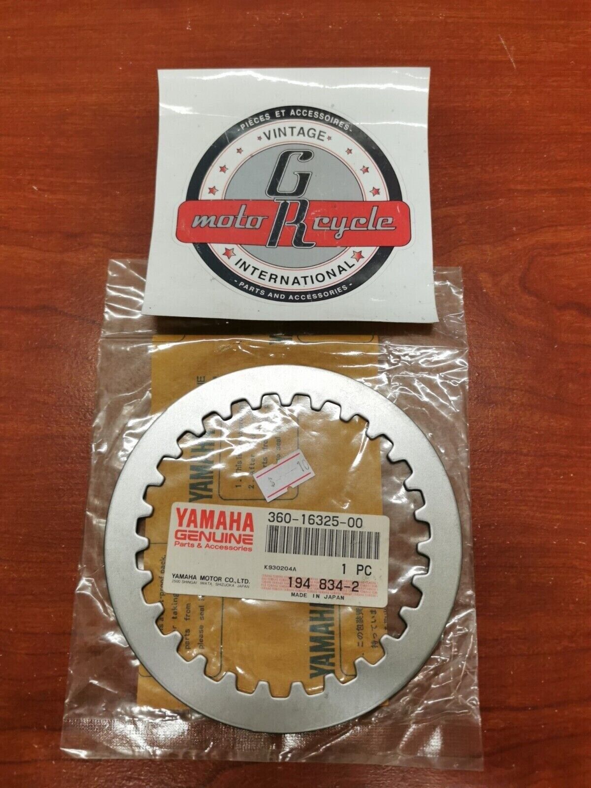 NOS Yamaha YFM660 WR400 XT600 SR500 TT600 CLUTCH PLATE 360-16325-00-00 Y97