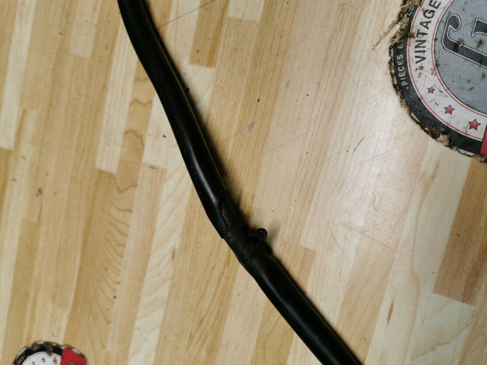 Yamaha DT200 1985 front brake oil line hose