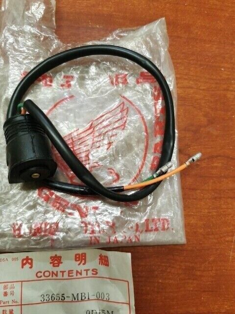 NOS Honda CB1000C LEFT TURN SIGNAL SOCKET 33655-MB1-003 SUB. 33605-MG8-405 H69