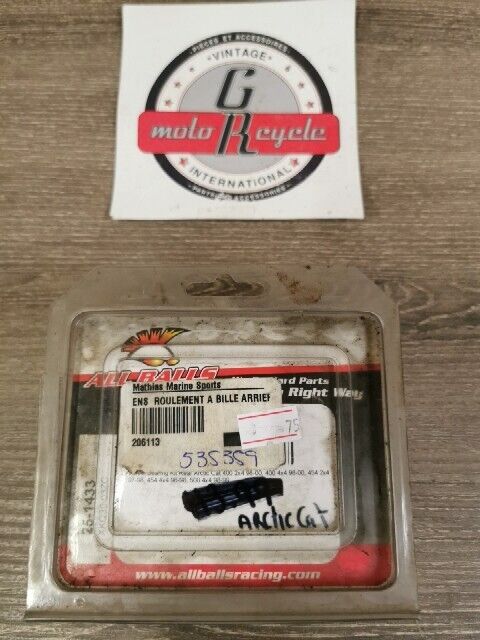 NOS ALL BALLS Arctic Cat 400 Wheel Bearing Kit Rear 25-1433 J54