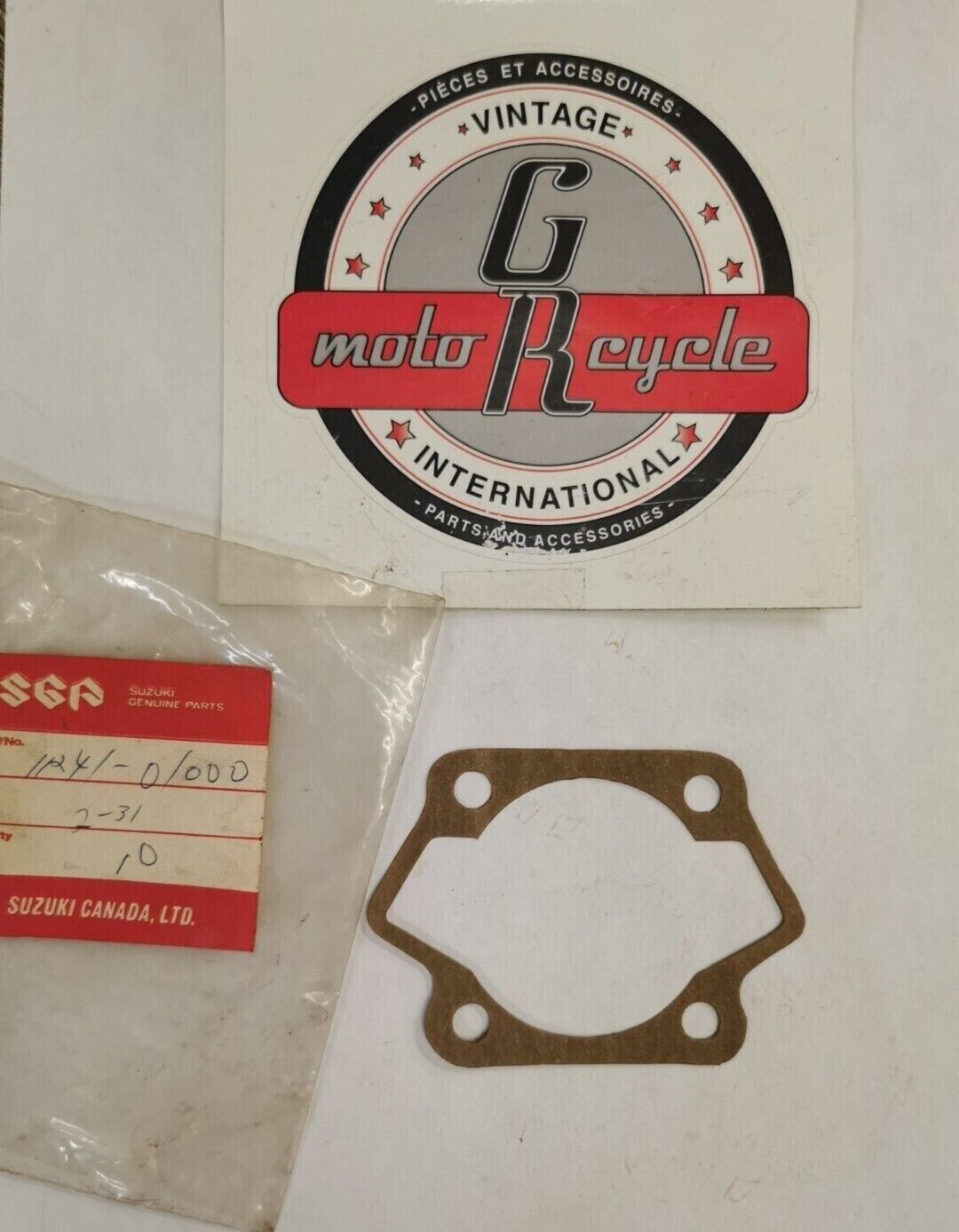 NOS SUZUKI 50M12 50M15 1968 CYLINDER GASKET 11241-01000 S26
