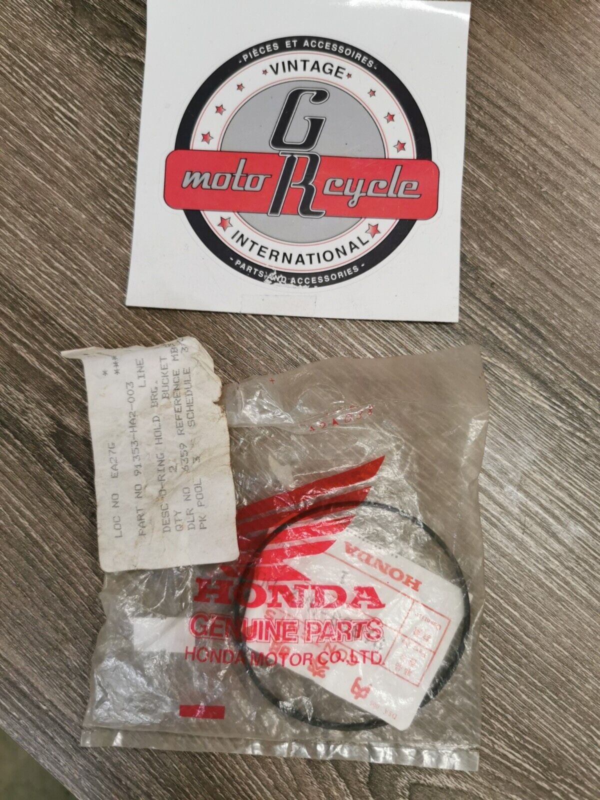 NEW NOS HONDA  TRX400EX O RING  91353-HA2-003 H58