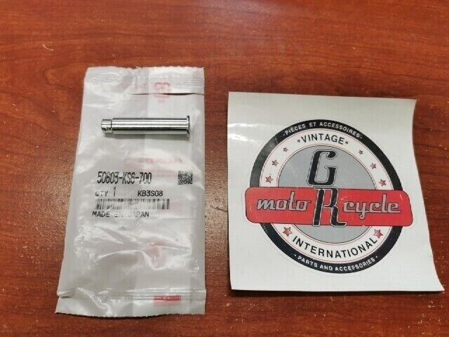 NOS Honda CR125R CR250R CR500R STEP JOINT PIN 50603-KS6-700 H107