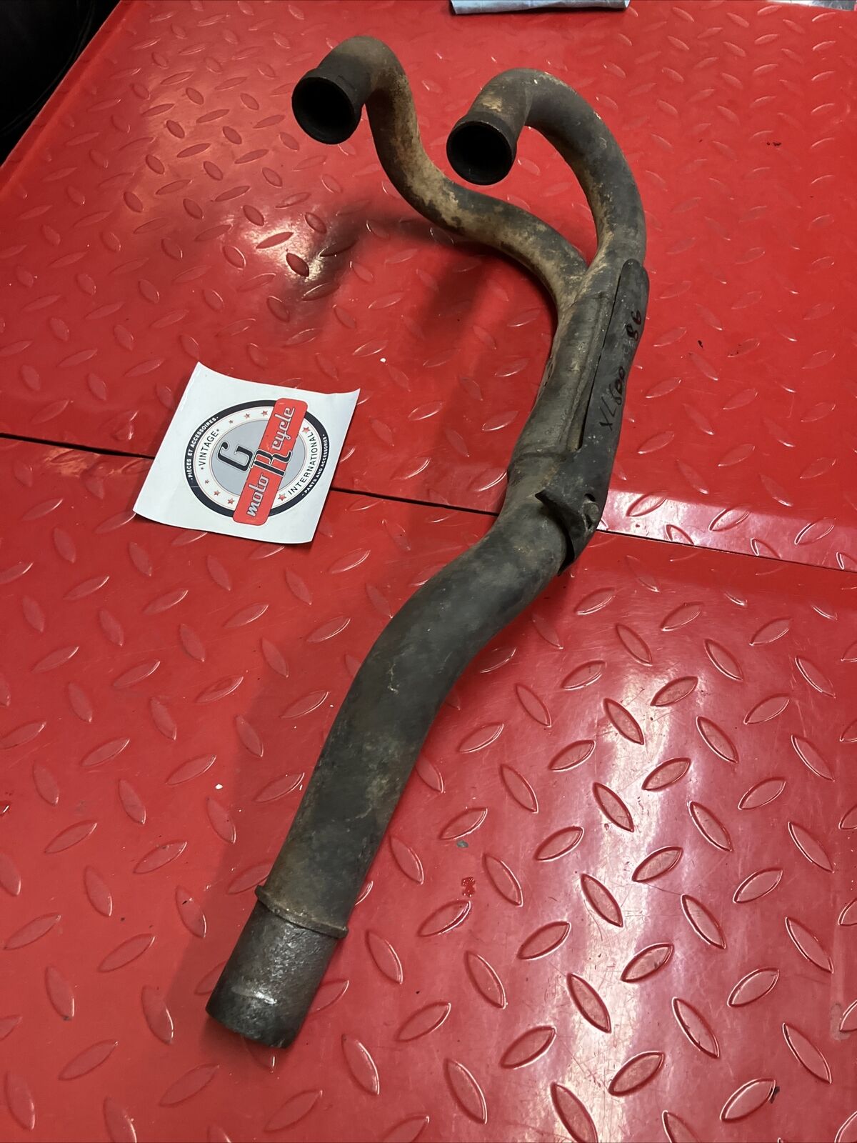 Honda XL600R 1986 exhaust pipe header 1983 1984 1985 1987