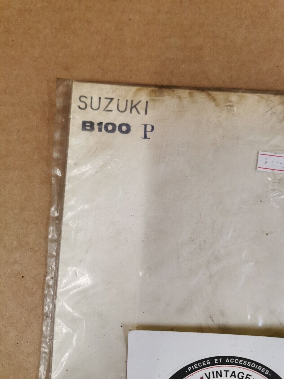 NOS SUZUKI B100 GASKET KIT INCOMPLETE SET 61505 J49