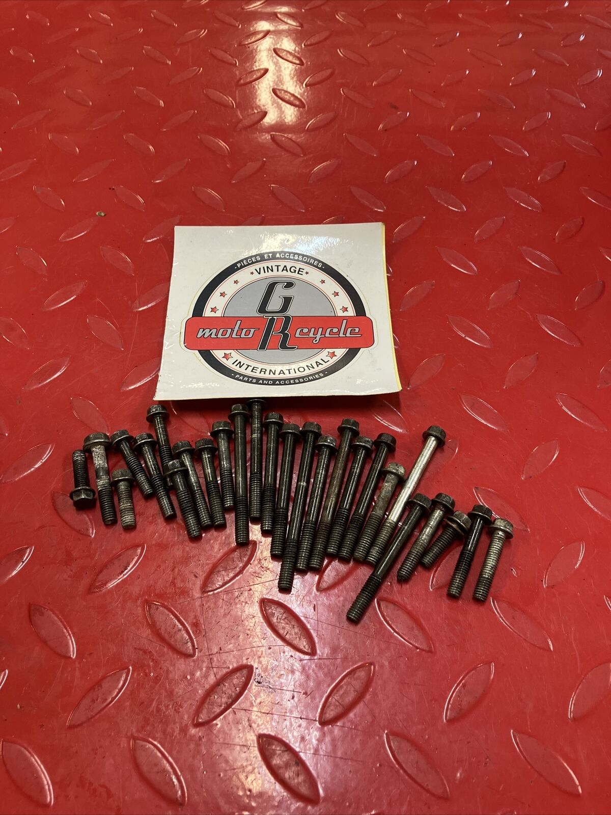 Honda CR80R 1990 engine motor bolt hardware crankcase / cover