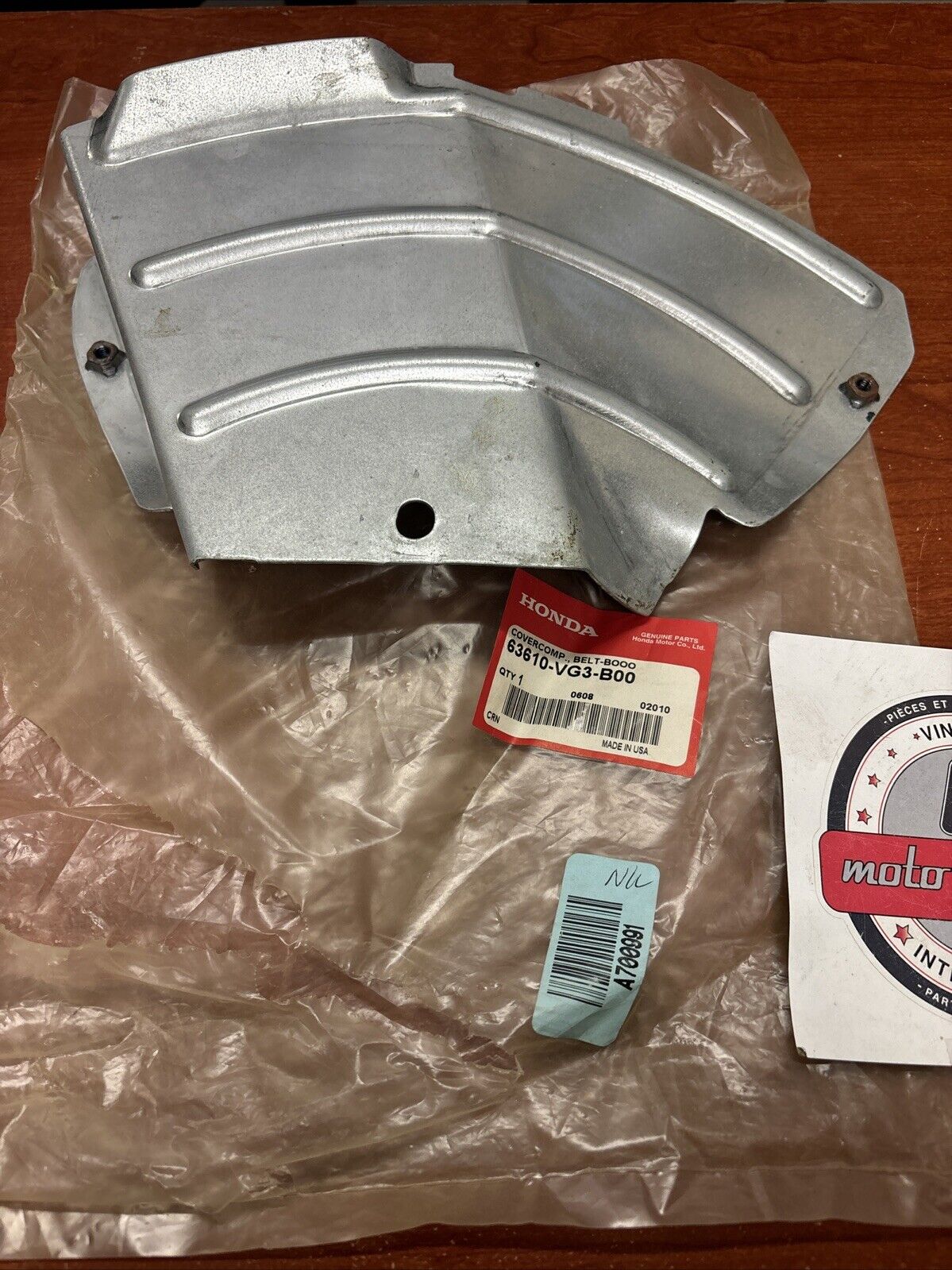 NOS Honda HRS216 BELT COVER 63610-VG3-B00 H175