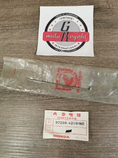 NOS HONDA CR80R 1982 SPOKE B10X125 5 NO NIPPLE 97286-42091N0 H92
