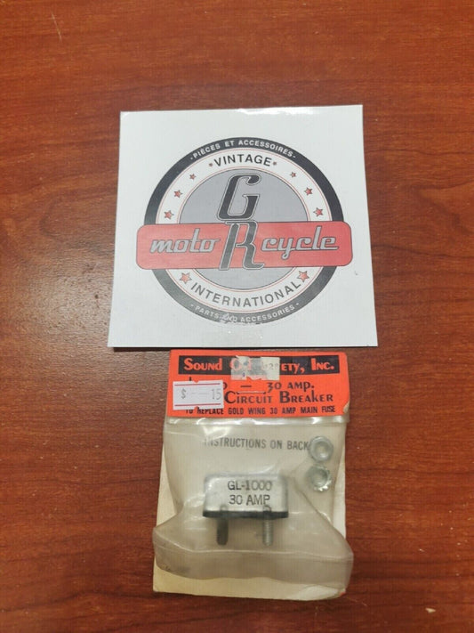 NOS Honda GL1000 30 AMP MAIN FUSE CIRCUIT BREAKER H36 