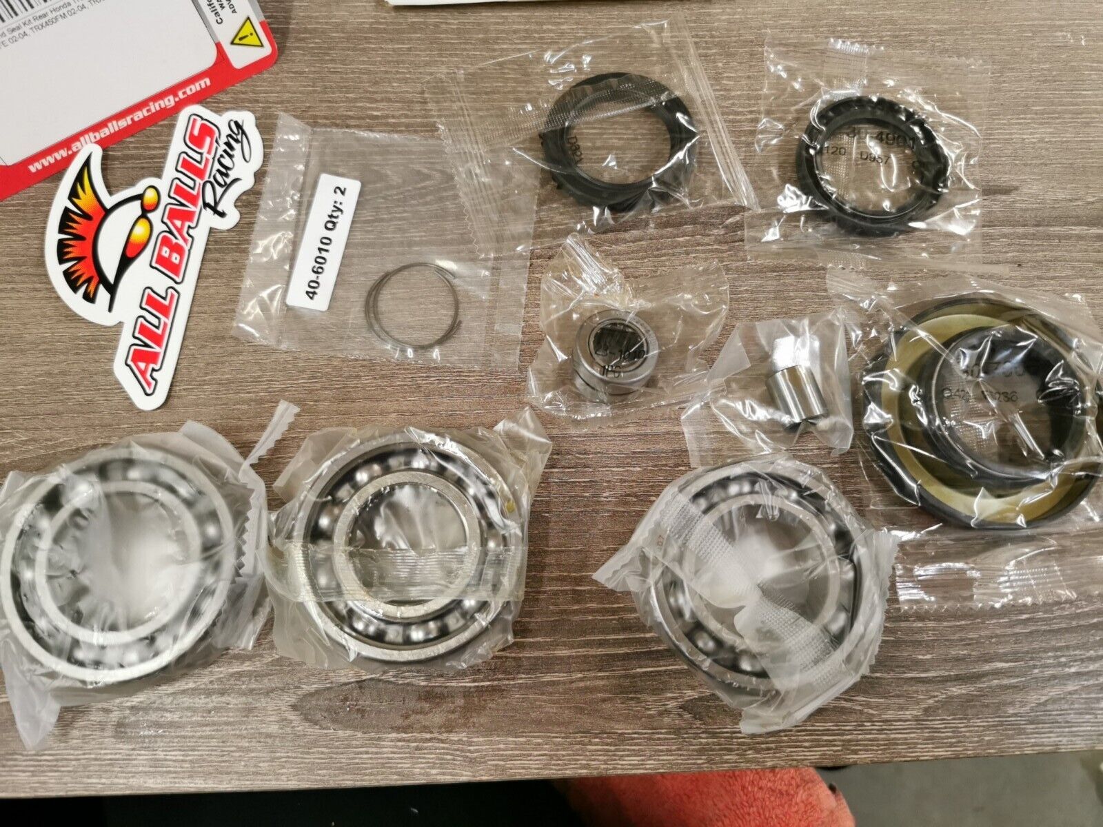 NOS ALL BALLS Honda TRX400FW  DIFFERENTIAL BEARING SEAL KIT 25-2014 J51