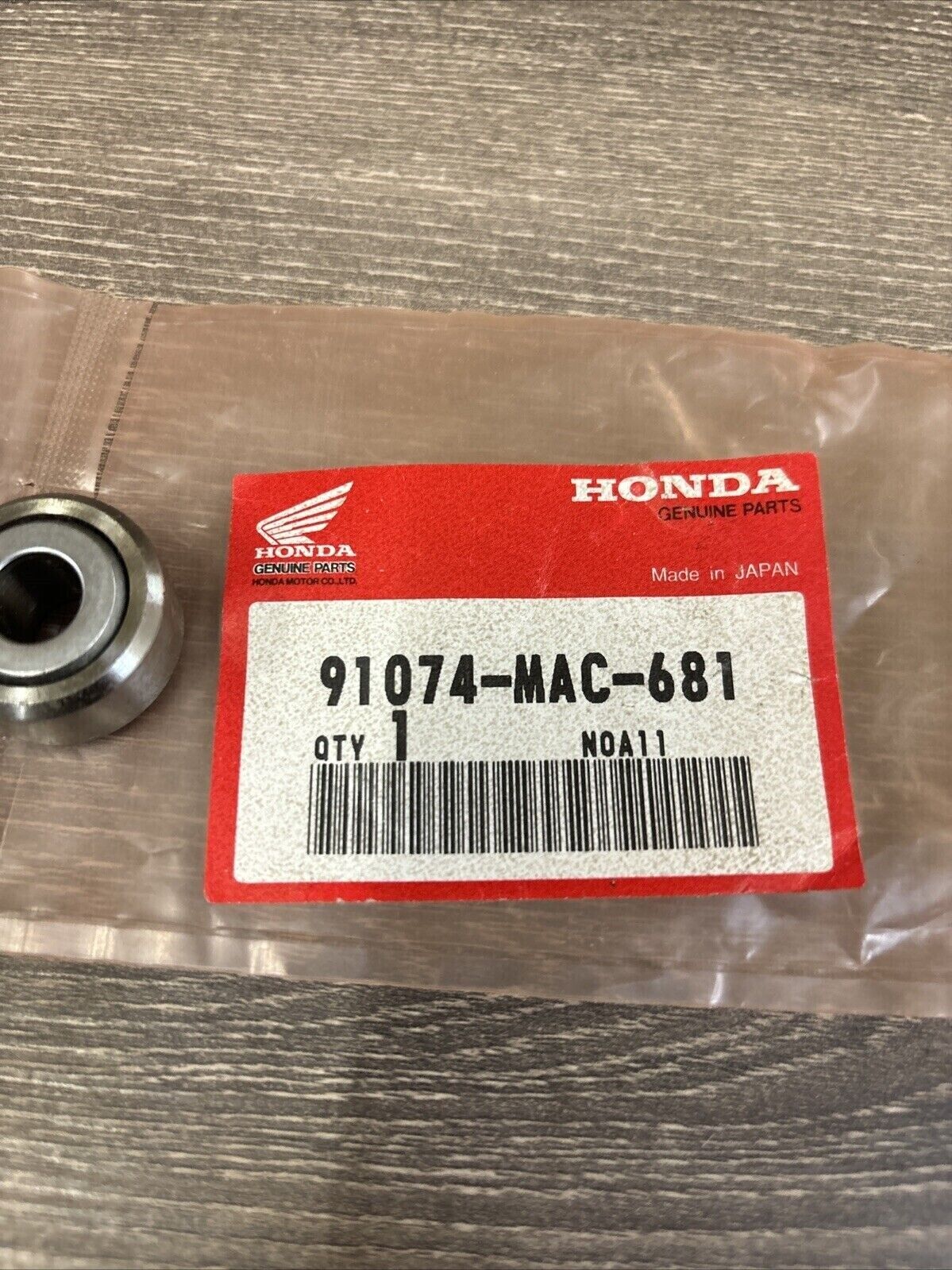 NOS Honda CR125R CR250R CR500R CB1300F SPHERICAL BEARING 91074-MAC-681 H123