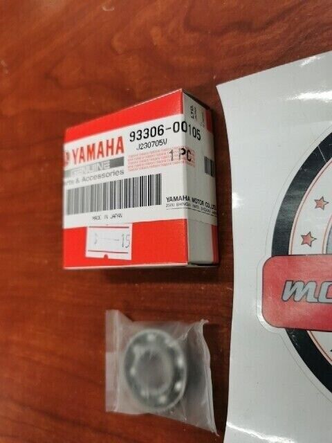 NEW NOS Yamaha MT07 YZFR6 FZ07 XSR700 YZF600 BEARING 93306-00105-00 Y102