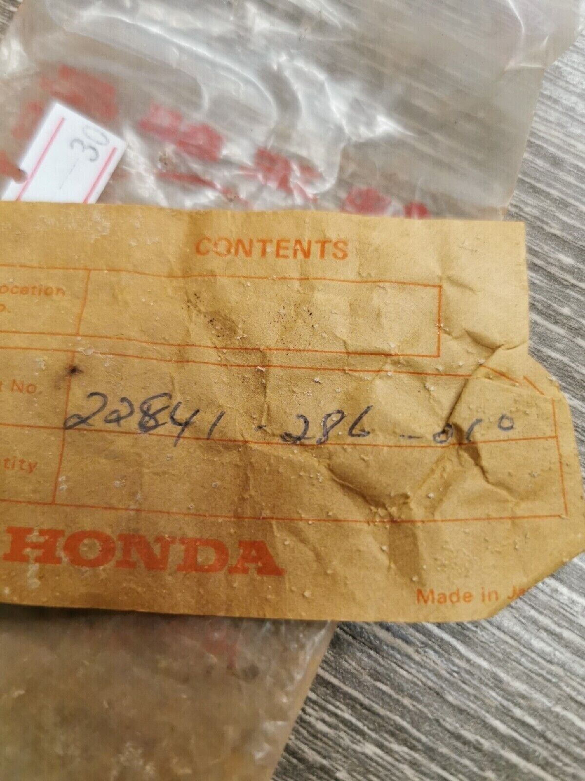 NOS HONDA  CAM  CLUTCH ADJ 22841-286-010  H17