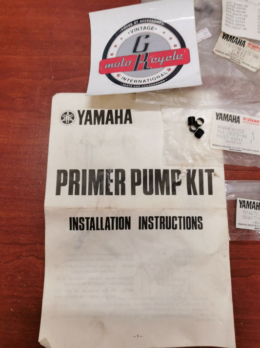 NOS Yamaha ET340 EC340 BR250 PRIMER PUMP KIT 8U0-W2431-00-00 Y88